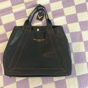 Valentino large leather bag
